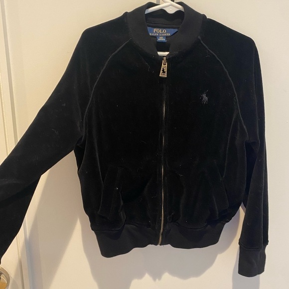 Kids Polo Ralph Lauren Zipper Jacket Sweatshirt - Picture 1 of 4
